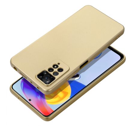 METALLIC Case  Xiaomi Redmi Note 12 Pro+ 5G  zlatý