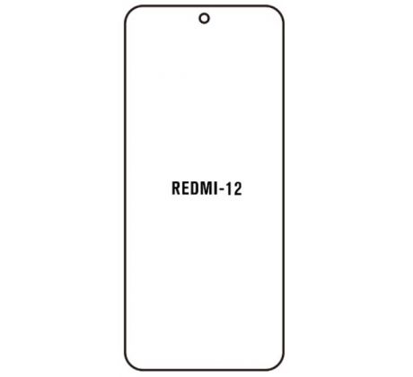 Hydrogel - ochranná fólia - Xiaomi Redmi 12 (case friendly) 