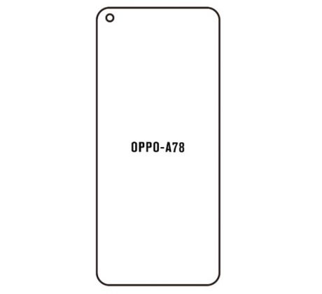 Hydrogel - Privacy Anti-Spy ochranná fólia - OPPO A78 4G