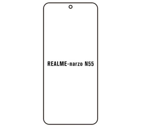 Hydrogel - matná ochranná fólia - Realme Narzo N55