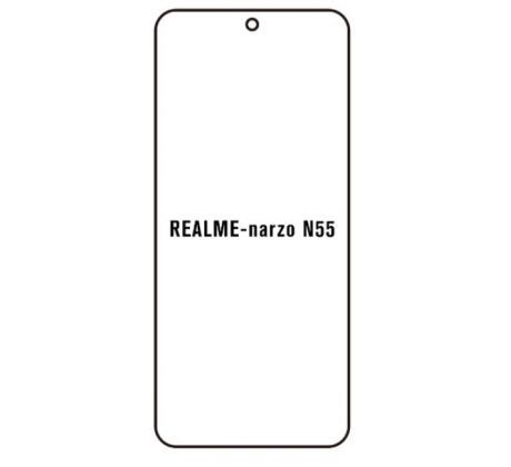 Hydrogel - ochranná fólia - Realme Narzo N55 (case friendly)  