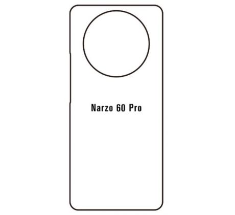 Hydrogel - matná zadná ochranná fólia - Realme Narzo 60 Pro 5G