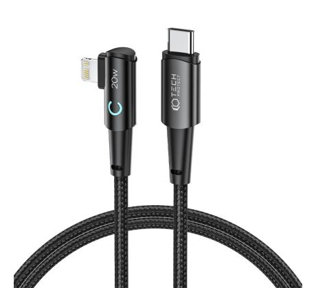 KÁBEL TECH-PROTECT ULTRABOOST ”L” LIGHTNING CABLE PD20W/3A 100CM GREY