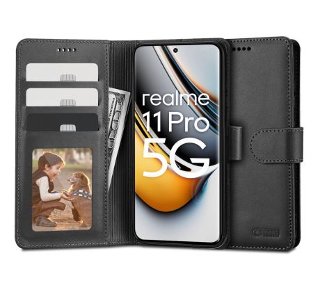 KRYT TECH-PROTECT WALLET REALME 11 PRO 5G / 11 PRO+ PLUS 5G BLACK