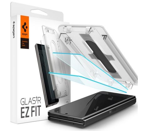 OCHRANNÉ TVRDENÉ SKLO SPIGEN GLAS.TR ”EZ FIT” 2-PACK SAMSUNG GALAXY Z FOLD 5 CLEAR