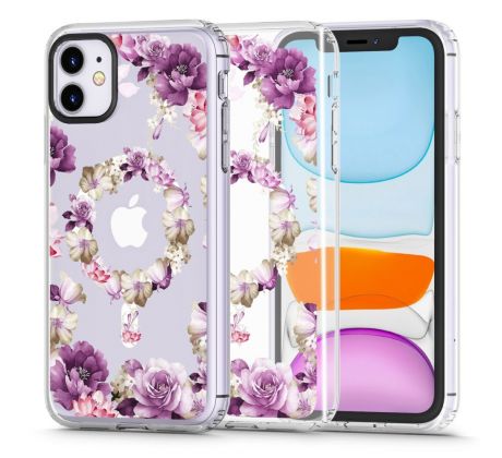 KRYT TECH-PROTECT MAGMOOD MAGSAFE iPhone 11 ROSE FLORAL