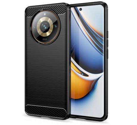 KRYT TECH-PROTECT TPUCARBON REALME 11 Pro 5G / 11 Pro+ Plus 5G BLACK