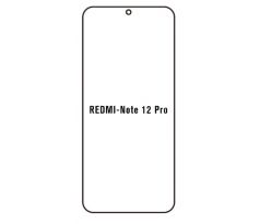 Hydrogel - matná ochranná fólia - Xiaomi Redmi Note 12 Pro 4G