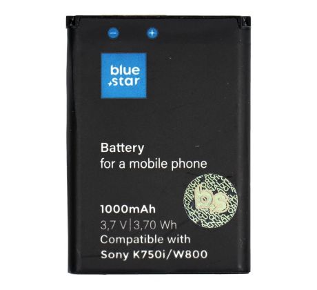 Batéria  Sony Ericsson K750i/W800/W550i/Z300 1000 mAh Li-Ion (BS) PREMIUM