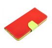 Fancy Book   Samsung Galaxy M13 4G červený / žltý limetkový