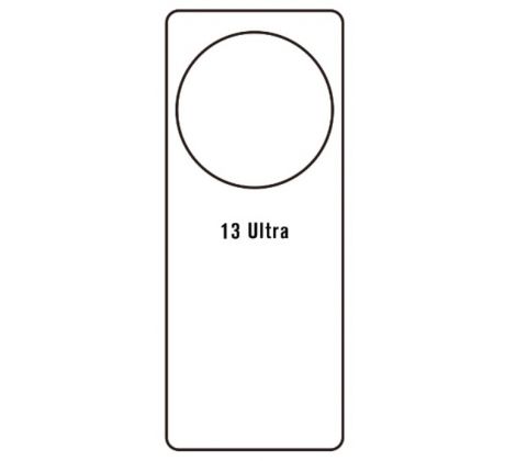 Hydrogel - zadná ochranná fólia - Xiaomi 13 Ultra 
