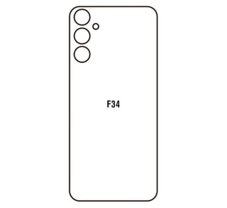 Hydrogel - zadná ochranná fólia - Samsung Galaxy F34 5G