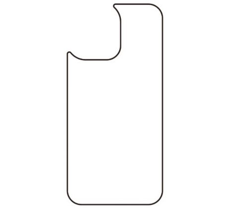 Hydrogel - matná zadná ochranná fólia - iPhone 15 Pro 