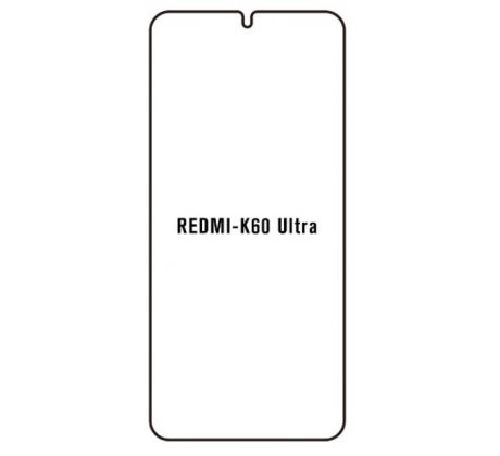 Hydrogel - Privacy Anti-Spy ochranná fólia - Xiaomi Redmi K60 Ultra