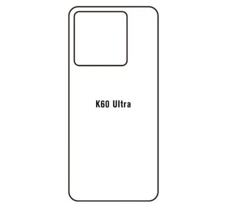 Hydrogel - zadná ochranná fólia - Xiaomi Redmi K60 Ultra