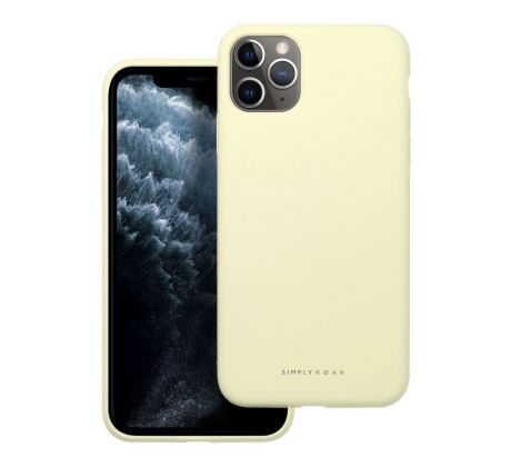 Roar Cloud-Skin Case -  iPhone 11 Pro Max Light žltý