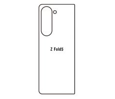 Hydrogel - matná zadná ochranná fólia - Samsung Galaxy Z Fold 5