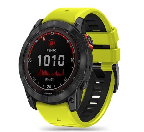 REMIENOK TECH-PROTECT ICONBAND PRO GARMIN FENIX 3 / 5X / 3HR / 5X Plus / 6X / 6X PRO / 7X LIME/BLACK