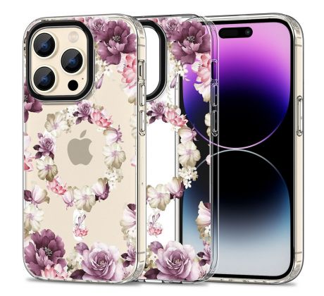 KRYT TECH-PROTECT MAGMOOD MAGSAFE iPhone 15 Pro ROSE FLORAL