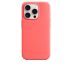 iPhone 15 Pro Silicone Case s MagSafe - Guava design (lososový)