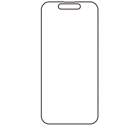 Hydrogel - matná ochranná fólia - iPhone 15 Pro Max (case friendly)