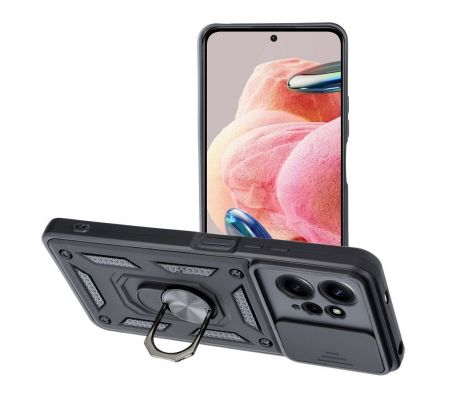 SLIDE ARMOR Case  Xiaomi Redmi Note 12 4G čierny