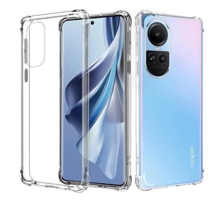 Transparentný silikónový kryt s hrúbkou 0,5mm  - OPPO Reno 10 5G  priesvitný