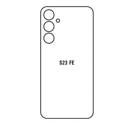 Hydrogel - matná zadná ochranná fólia - Samsung Galaxy S23 FE