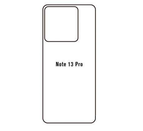 Hydrogel - matná zadná ochranná fólia - Xiaomi Redmi Note 13 Pro 5G