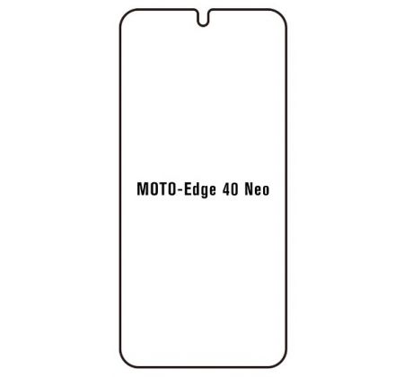 Hydrogel - matná ochranná fólia - Motorola Edge 40 Neo