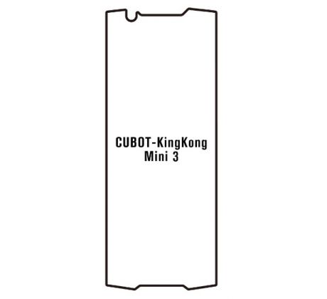 Hydrogel - ochranná fólia - Cubot King Kong mini 3