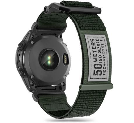 REMIENOK TECH-PROTECT SCOUT GARMIN FENIX 3 / 5X / 3HR / 5X Plus / 6X / 6X PRO / 7X MILITARY GREEN