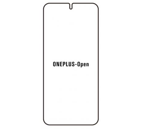 Hydrogel - predná vonkajšia matná ochranná fólia - OnePlus Open