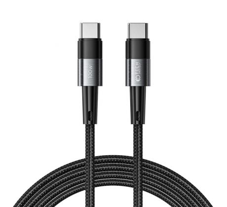KÁBEL TECH-PROTECT ULTRABOOST TYPE-C CABLE PD100W/5A 200CM GREY