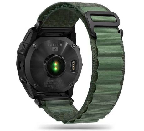 REMIENOK TECH-PROTECT NYLON PRO GARMIN FENIX 3 / 5X / 3HR / 5X Plus / 6X / 6X PRO / 7X MILITARY GREEN