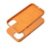 Kožený kryt Mag Cover  iPhone 15 orange