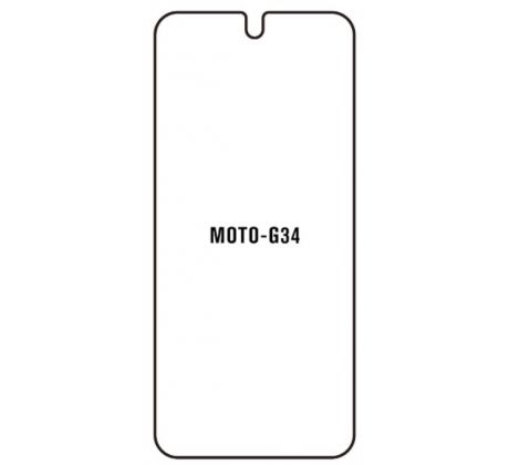 UV Hydrogel s UV lampou - ochranná fólia - Motorola Moto G34