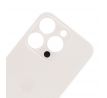 Apple iPhone 15 Pro Max - Náhradné zadné sklo housingu (White Titanium)