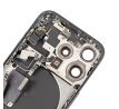 Apple iPhone 15 Pro Max - Zadný housing s predinštalovanými dielmi (Black Titanium)