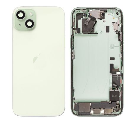 Apple iPhone 15 - Zadný housing s predinštalovanými dielmi (green) 