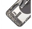 Apple iPhone 14 Pro Max - Zadný housing s predinštalovanými dielmi (Space Black)