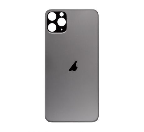 Apple iPhone 11 Pro - Sklo zadného housingu so zväčšeným otvorom na kameru (Space Grey)