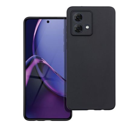 MATT Case  Motorola Moto G84 cierny