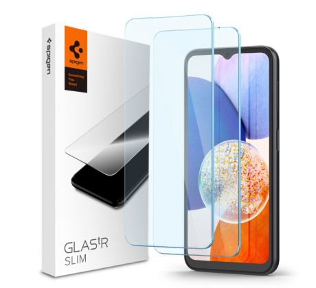 2PACK SET OCHRANNÝCH SKIEL SPIGEN GLAS.TR SLIM 2-PACK SAMSUNG GALAXY A15 4G / 5G / A25 5G CLEAR