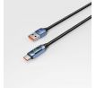 KÁBEL TECH-PROTECT ULTRABOOST LED TYPE-C CABLE 66W/6A 200CM BLUE
