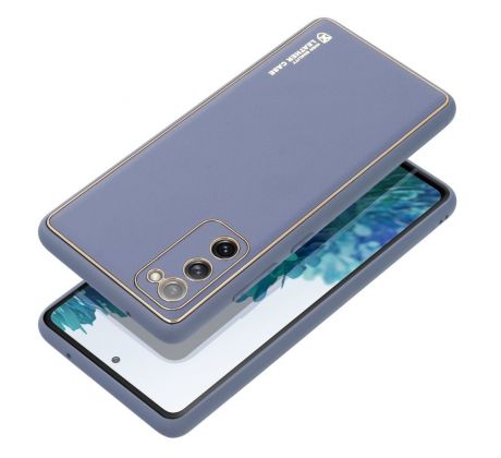 LEATHER Case  Samsung Galaxy A25 5G modrý