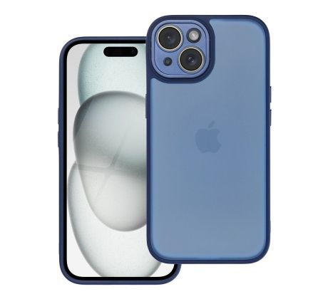 VARIETE Case  iPhone 15  tmavomodrý modrý