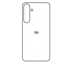 Hydrogel - matná zadná ochranná fólia - Samsung Galaxy S24 