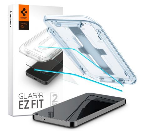 2PACK SET OCHRANNÝCH SKIEL SPIGEN GLAS.TR ”EZ FIT” 2-PACK SAMSUNG GALAXY S24+ Plus CLEAR