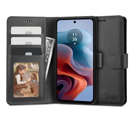 KRYT TECH-PROTECT WALLET MOTOROLA MOTO G34 5G BLACK